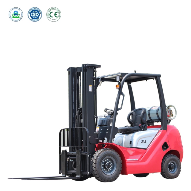 Empilhador LPG de 2 Toneladas | Manuseamento Prático de Materiais com Combustível Duplo