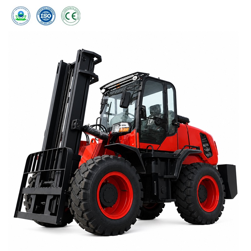 Empilhador todo-o-terreno 4WD de 5 toneladas