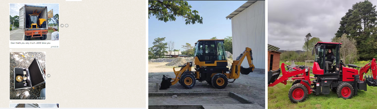 Clientes Globais e Casos de Sucesso | Retroescavadeiras