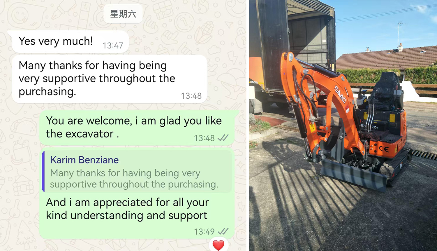 Clientes Globais e Casos de Sucesso | Escavadeiras