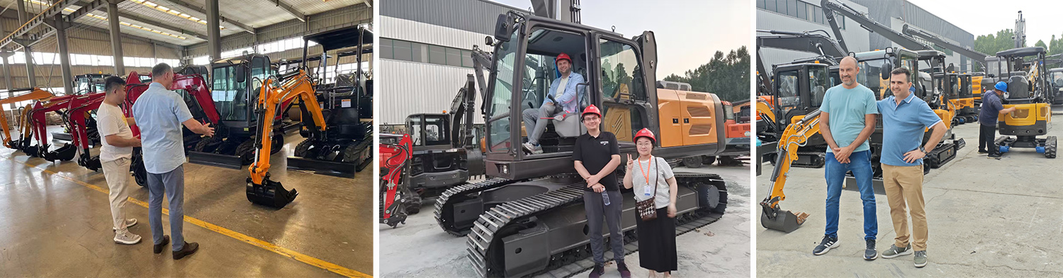Clientes Globais e Casos de Sucesso | Escavadeiras